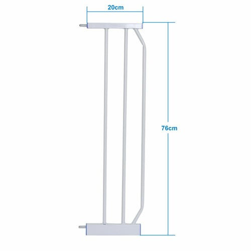 Türschutzgitter Treppenschutzgitter Verlängerung 4 Länge wählbar 10//20//30//45cm