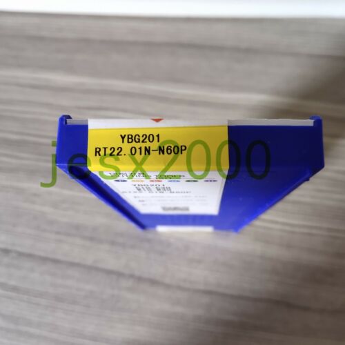 10PCS//Box   ZCCCT Drilling CNC Blade RT22.01N-N60P YBG201