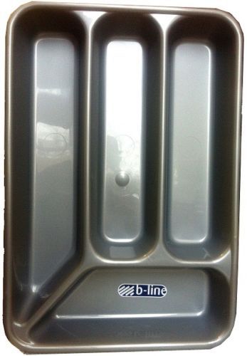 4 COMPARTMENT B-LINE CUTLERY TRAY ORGANISER TIDY HOLDER STORAGE INSERT DRAWER