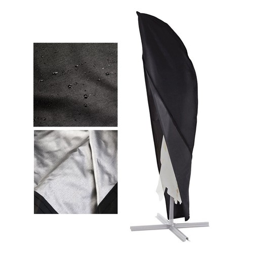 3Meter Large Garden Parasol Cover Waterproof Cantilever Umbrella Patio Protector