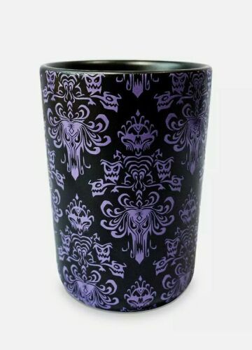 Disney Parks 2020 Haunted Mansion Mug 15oz Black Ceramic Wallpaper Coffee Mug 