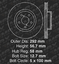 OE Replacement 2002 Fit Subaru Outback Rotors Ceramic Pads F See Desc.