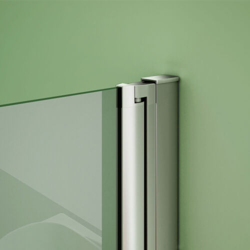 Badewannenaufsatz Faltwand Duschabtrennung Duschwand für Badewanne Glas 6mm ESG