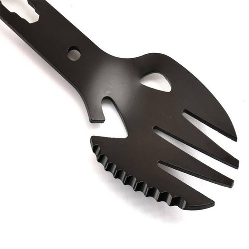 8 in 1 Titanium Fork Spoon Spork Cutlery Utensil Combo Hiking Camping Tool Oiusy