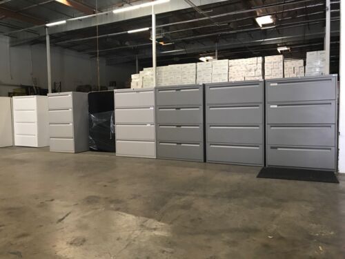 * key /& local delivery available 4 DRAWER LATERAL FILE CABINETS