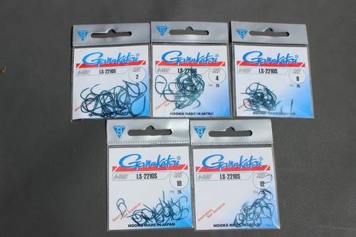 5x Gamakatsu LS-2210S Angelhaken Allroundhaken Forelle Rotauge Barsch Zander