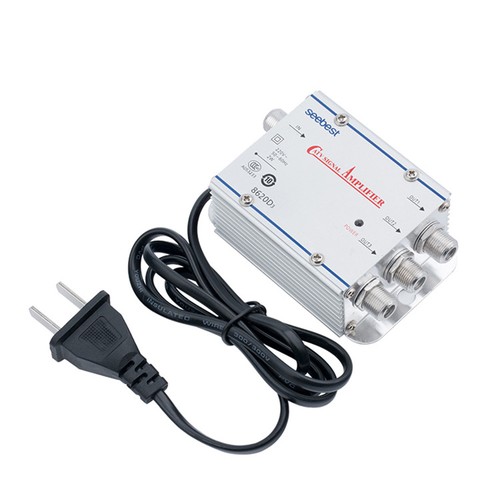 20DB Cable TV ANTENNA Booster Signal Amplifier Splitters HDTV AMP Home US