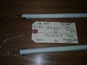 Bellanca Viking Tube Push Rod Rudder Pedals PN 195256 /& Bolt Lot of 2ea