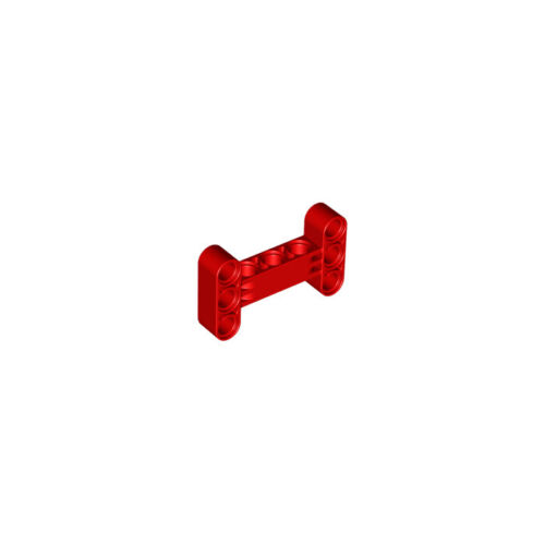 Lego ® 2 x Technic Liftarm 3 x 5 H-Shape Red New #14720