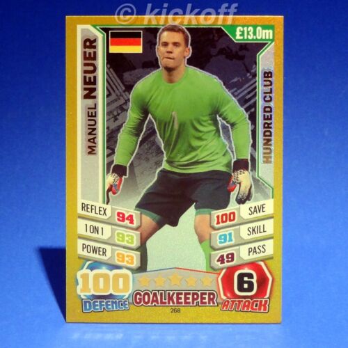 2018 prices Hundred Clubs Match Attax World Cup 2014: Limiteds Man of Matches 