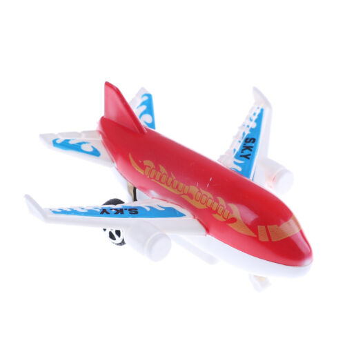 Kunststoff Air Bus Modell Kinder PullBack Passagierflugzeug Spielzeug Geschen WR 