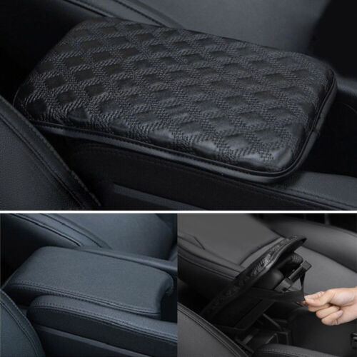 Car Armrest Pad Cover Center Console Box Cushion Armrest Pad Leather Accessories