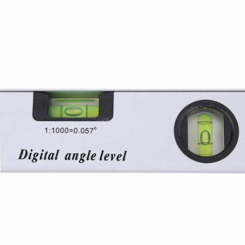 LCD Digital Angle Finder 40cm Protractor Meter Dual Spirit Level Gauge 0~225° 