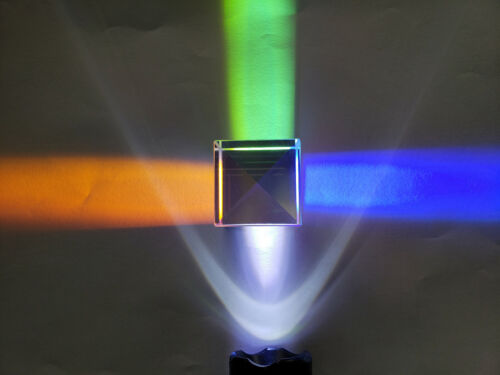 Sale Combiner Optical K9 Prism Prefect 1pc 60*60*50mm X-Cube RGB Splitter