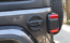 Locking Fuel Tank Cover Gas Lid Filler Cap Door For 2018-20 Jeep Wrangler JL JT Locking Fuel Tank Cover Gas Lid Filler Cap Door For 2018-20 Jeep Wrangler JL JT