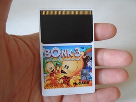 Bonk 3: Bonk's Big Adventure game w/ manual USA ☆☆ Authentic (NEC TurboGrafx-16)