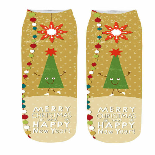 Christmas Slipper Socks Women Soft Thermal Warm Winter Bed Socks Xmas Gift
