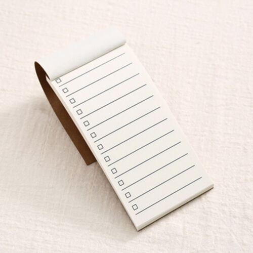 3 Styles To Do List Pocket Kraft Paper Notepad Stationery Memo Notes Tear