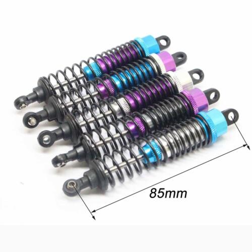 2pcs Universal Alloy Shock Absorber 85mm HSP 106004 166004 for 1//10 RC Buggy Car