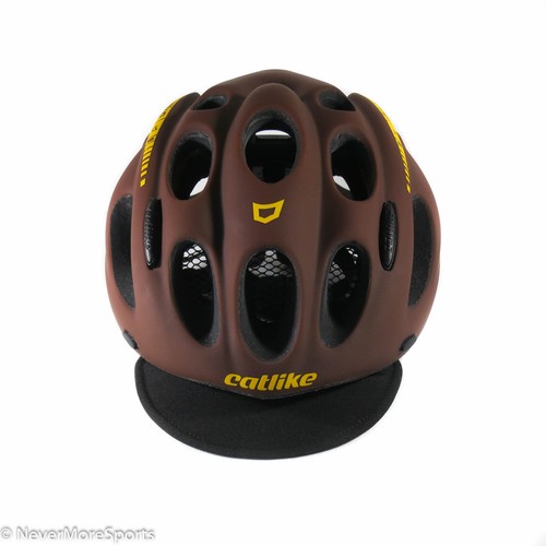 Catlike Kompact/'O Bike Helmet Large 59-61cm Brown//Orange 2133000LGCV