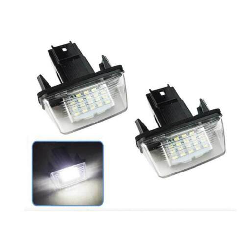 18 LED License Plate Light For Citroen C3//C4//C5//C6 For Peugeot 206//207//307//308