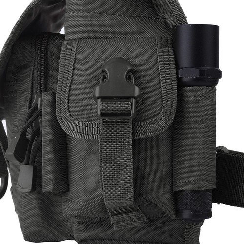 Tactical Molle Fanny Pack Waist Bag Drop Leg Military Thigh Pouch Photograph