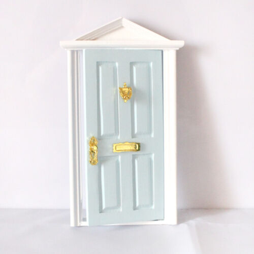 1:12 DollHouse Miniatur Mailbox Steepletop Türbeschläge Aus Holz 