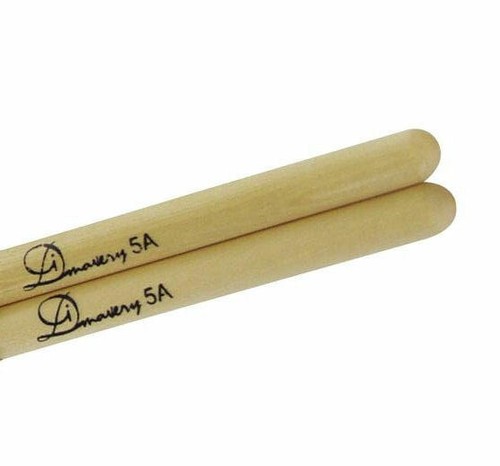 4 Stück DIMAVERY DDS-5A Drumsticks 2 Paar Trommelstöcke