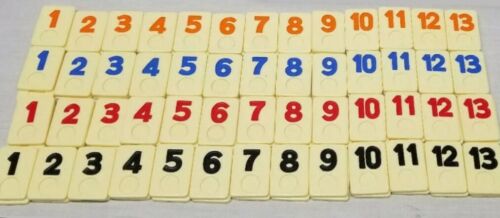 1990 Individual Rummikub Tiles Your Choice of replacement