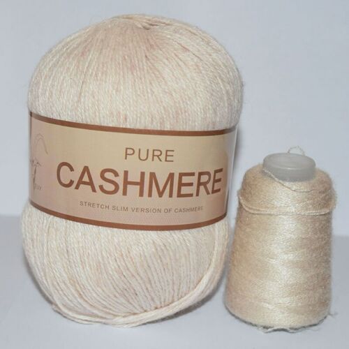 Mongolian Cashmere Pure Crochet Yarn Knitting Wool Soft Plush Mink Anti Pilling