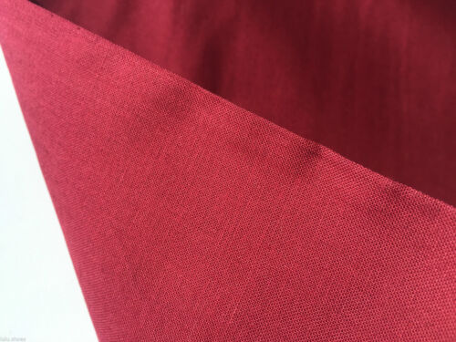 Plain ORANGE Cotton Fabric Material 120cm wide per metre