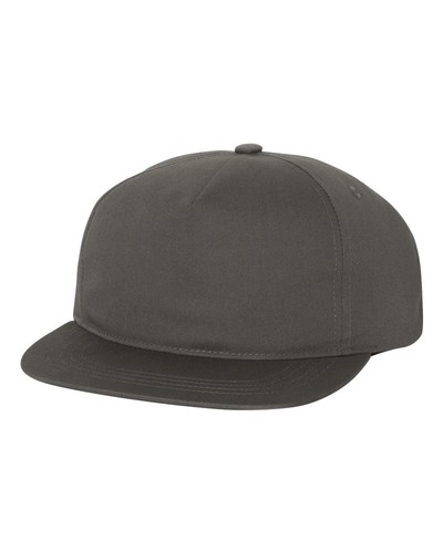 ss Yupoong 6502 Unstructured 5-Panel Snapback Cap softstructured Hat