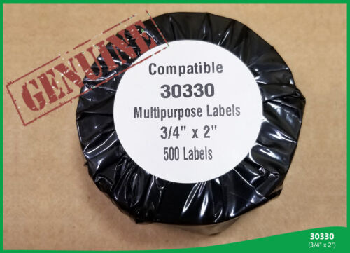 30330 450 Duo Labels 500 Return Cartons DYMO LabelWriters Name Badges 30 Rolls