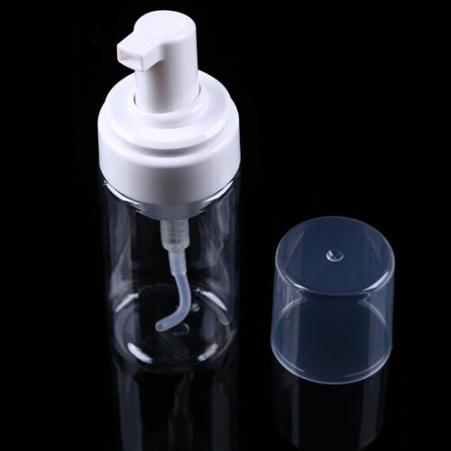 3 Botella de contenedor de bomba de tamaños Claro Dispensador de espuma de plástico vacío presionado 