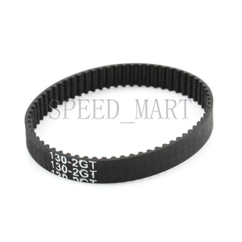 GT2 Timing Belt Annular Loop Cogged Geared Rubber 6mm Width 2mm Pitch 130-2GT