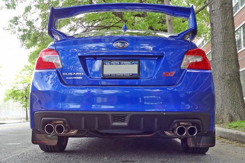 Rally Armor 2015-2019 Subaru WRX /& STI Sedan Black UR Mud Flaps w// Silver Logo