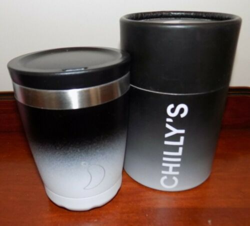 CHILLY'S   MONOCHROME GRADIENT EDITION  COFFEE CUP  340ML 