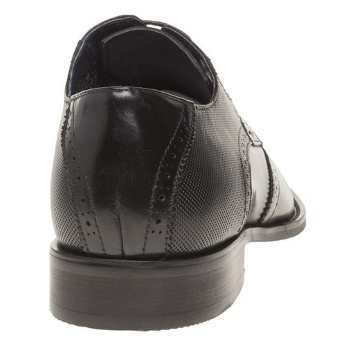 New Mens SOLE Black Loch Leather Shoes Brogue Lace Up