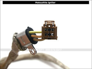 Genuine Matsushita OEM D2S D2R HID XENON Ballast igniter Ignition Wire harness