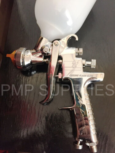 Iwata Chrome Flash ELITE Limited Edition Spray Gun 1.3mm 2 FREE GIFTS 
