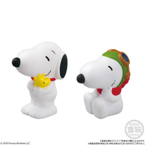 Peanuts Snoopy Friends Mascot Doll Soft PVC Figure set of 2 kinds Bandai