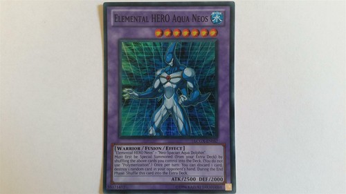 YUGIOH! Near Mint 2 Edition! Elemental HERO Aqua Neos LCGX-EN057 Super Rare