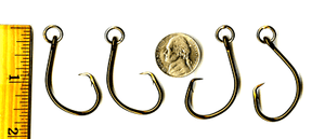 Ringed Circle Hooks Eagle Claw 7//0 L2005-20 pack FREE FREIGHT