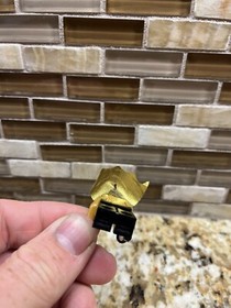 LEGO Minifigure Toy 70909 Batman w/ Batsuit Black Gold Tuxedo w/Cape Microphone