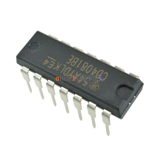 10pcs CD4081BE DIP14 CD4081 Quad 2 Input Or And Gate Original DIP-14 TI Chip IC