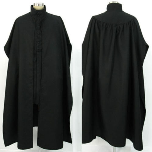 New Hogwarts School Severus Snape Uniform Suit Cosplay Costume Custom Made 
