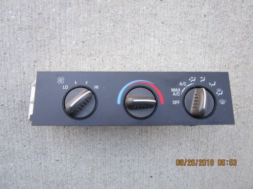 02-07 CHEVY EXPRESS 1500 2500 3500 A//C HEATER CLIMATE CONTROL 25753629