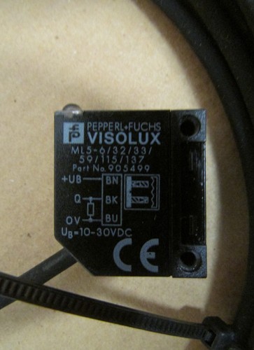 PEPPERL FUCHS VISOLUX ML5 6 32 33 59 115 137 10-30 VDC Sensor 905499