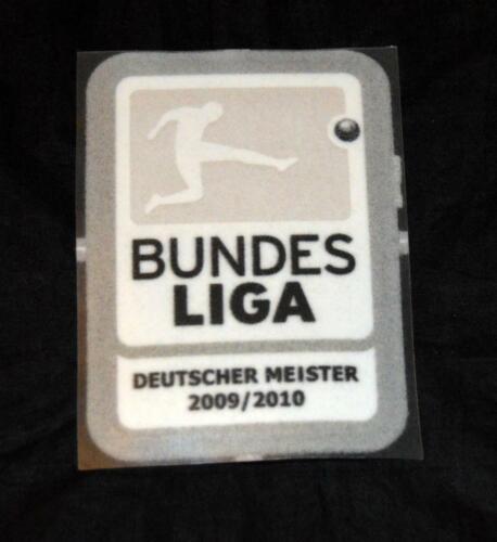Official Bundesliga Champions 2009/10 Lextra Football Shirt Patch/Badge 