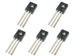 5 x NPN Transistor BD 139 1,5A 80V TO-126
